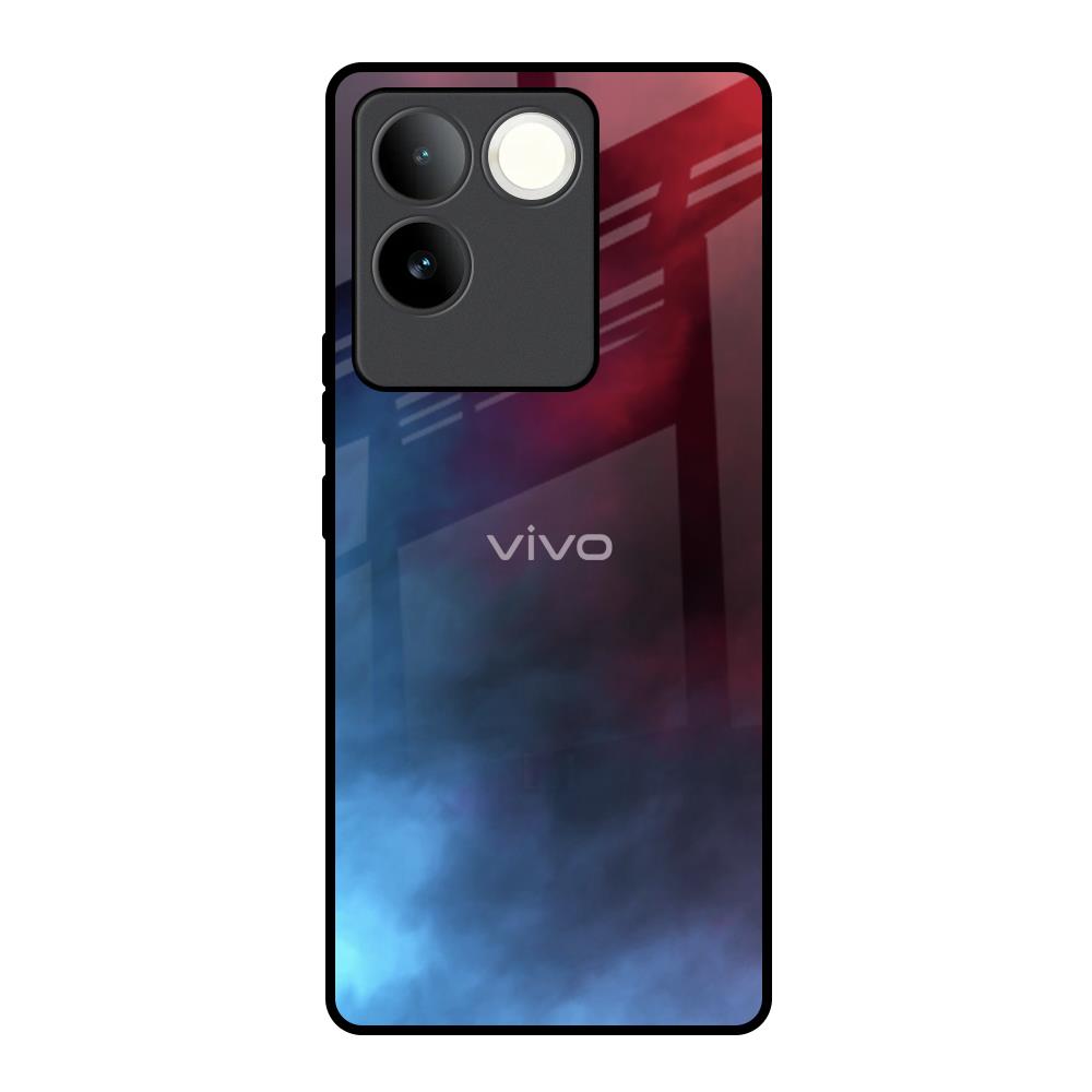 Smokey Watercolor iQOO Z7 Pro 5G Glass Back Cover Online
