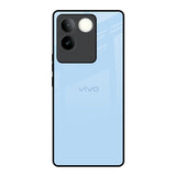Pastel Sky Blue iQOO Z7 Pro 5G Glass Back Cover Online