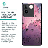 Space Doodles Glass Case for iQOO Z7 Pro 5G