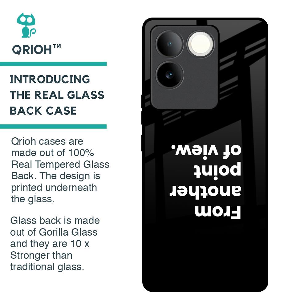 Motivation Glass Case for iQOO Z7 Pro 5G