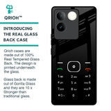 Classic Keypad Pattern Glass Case for iQOO Z7 Pro 5G