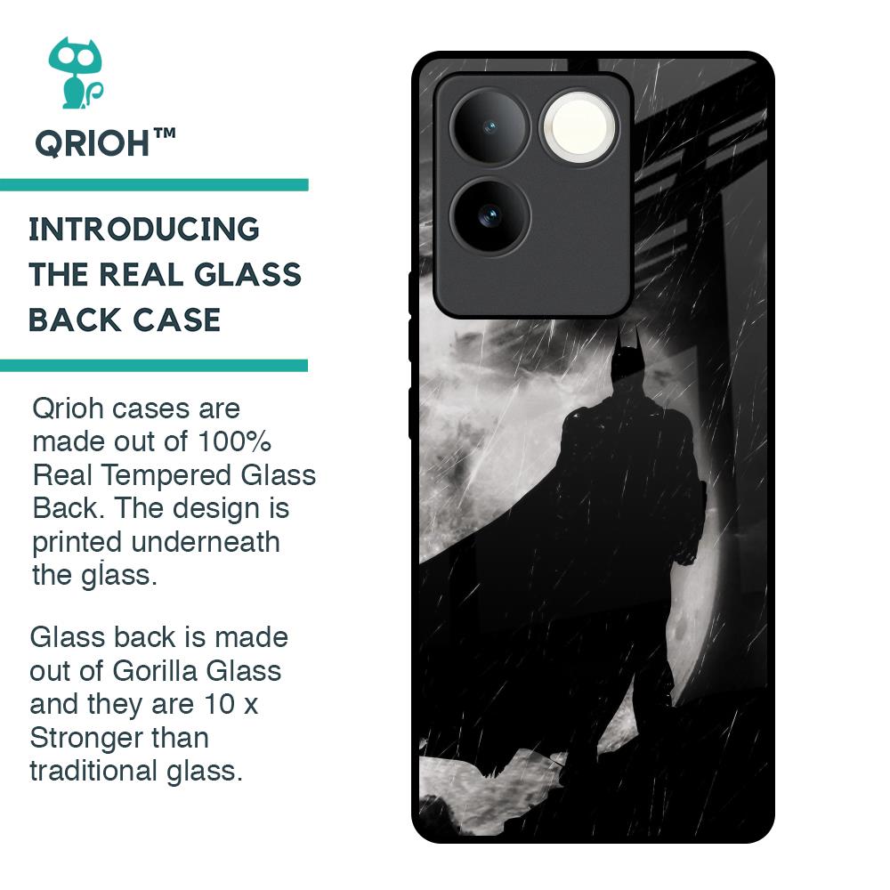 Dark Warrior Hero Glass Case for iQOO Z7 Pro 5G