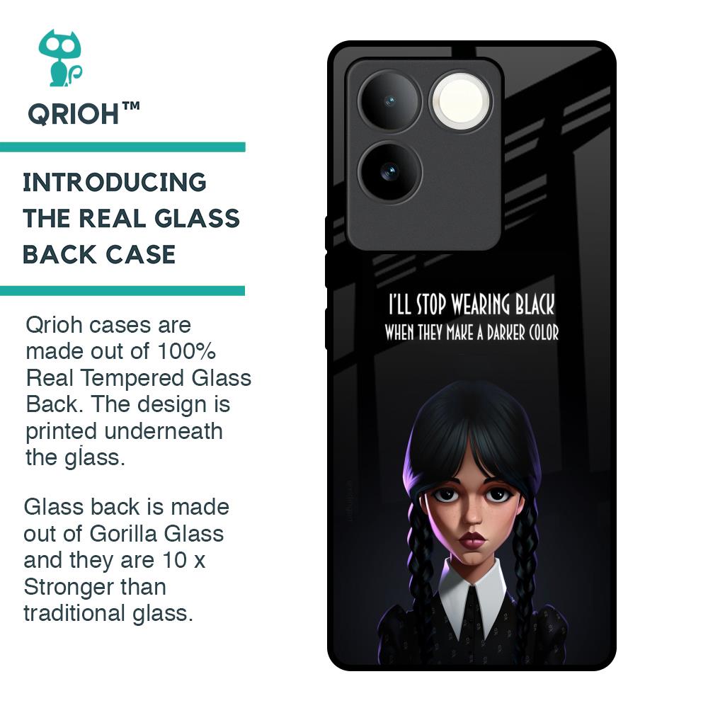Aesthetic Digital Art Glass Case for iQOO Z7 Pro 5G