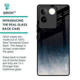 Black Aura Glass Case for iQOO Z7 Pro 5G
