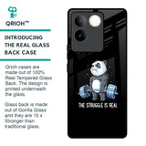 Real Struggle Glass Case for iQOO Z7 Pro 5G