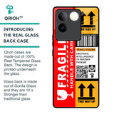 Handle With Care Glass Case for iQOO Z7 Pro 5G