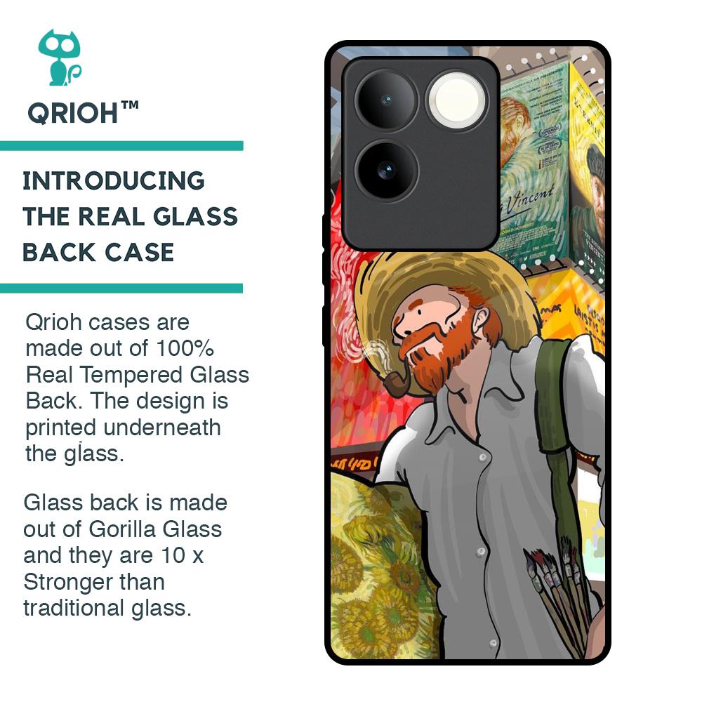 Loving Vincent Glass Case for iQOO Z7 Pro 5G