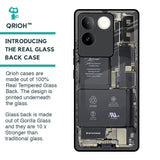 Skeleton Inside Glass Case for iQOO Z7 Pro 5G