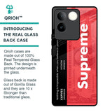 Supreme Ticket Glass Case for iQOO Z7 Pro 5G