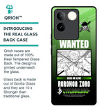 Zoro Wanted Glass Case for iQOO Z7 Pro 5G