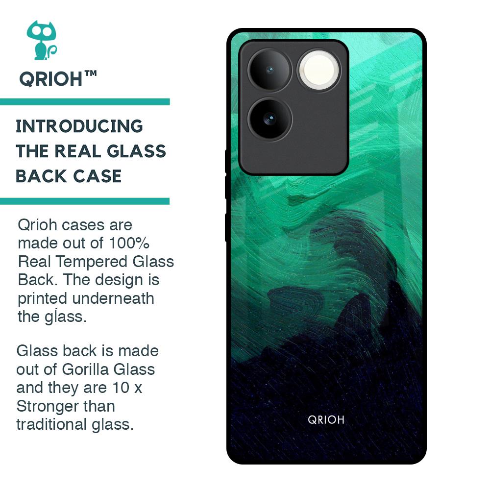 Scarlet Amber Glass Case for iQOO Z7 Pro 5G