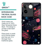 Galaxy In Dream Glass Case For iQOO Z7 Pro 5G