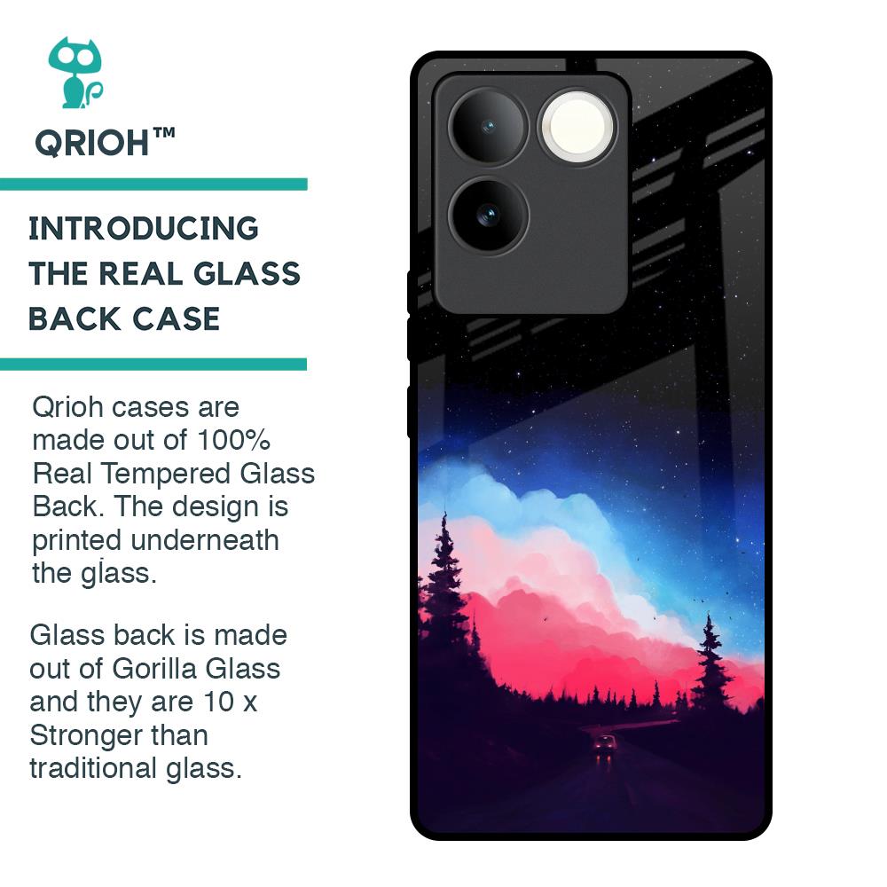 Drive In Dark Glass Case For iQOO Z7 Pro 5G