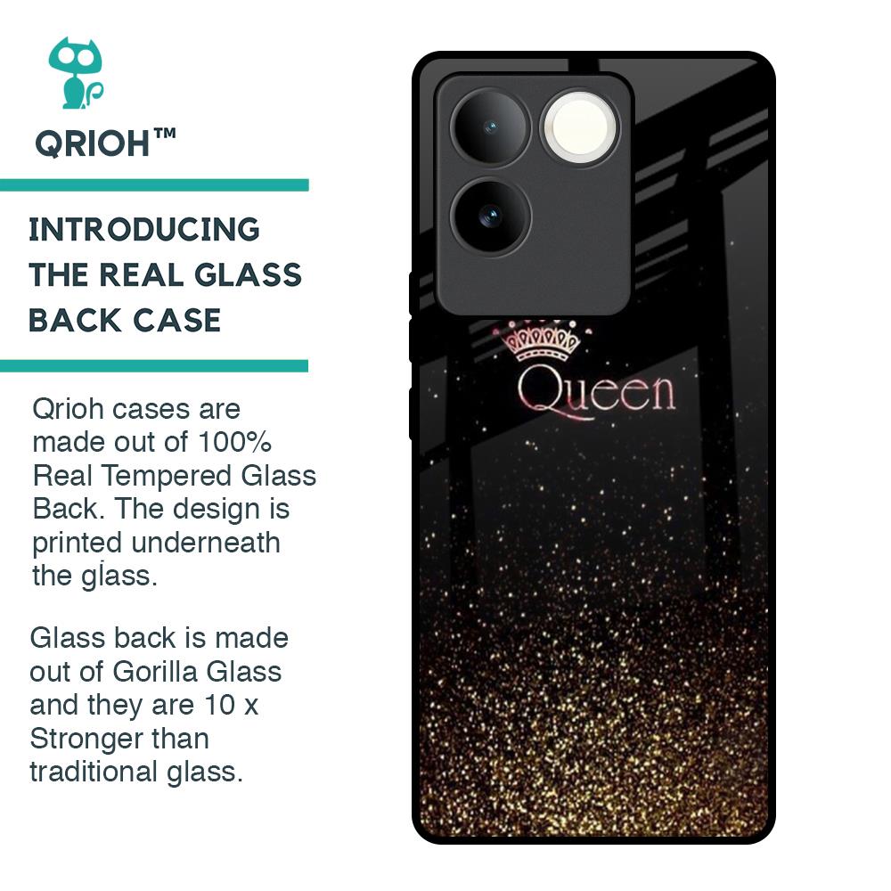 I Am The Queen Glass Case for iQOO Z7 Pro 5G