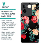 Floral Bunch Glass Case For iQOO Z7 Pro 5G