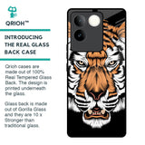 Angry Tiger Glass Case For iQOO Z7 Pro 5G