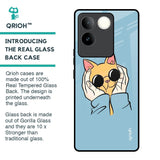 Adorable Cute Kitty Glass Case For iQOO Z7 Pro 5G