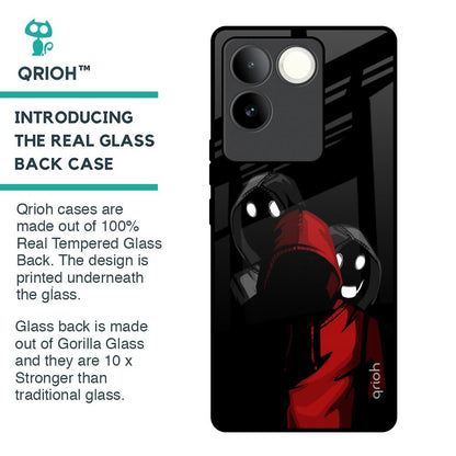 Shadow Character Glass Case for iQOO Z7 Pro 5G