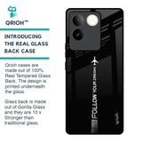 Follow Your Dreams Glass Case for iQOO Z7 Pro 5G