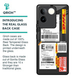 Cool Barcode Label Glass Case For iQOO Z7 Pro 5G