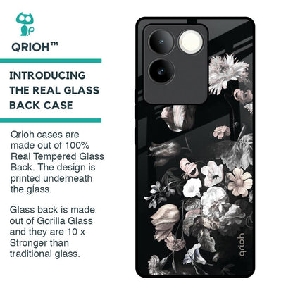 Artistic Mural Glass Case for iQOO Z7 Pro 5G