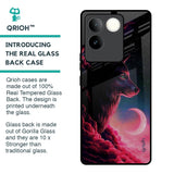 Moon Wolf Glass Case for iQOO Z7 Pro 5G