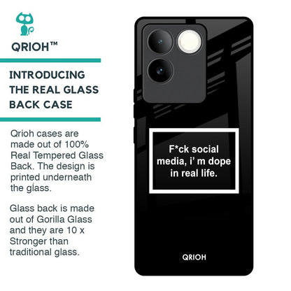 Dope In Life Glass Case for iQOO Z7 Pro 5G