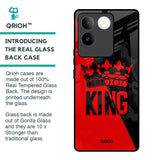 I Am A King Glass Case for iQOO Z7 Pro 5G