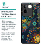 Owl Art Glass Case for iQOO Z7 Pro 5G