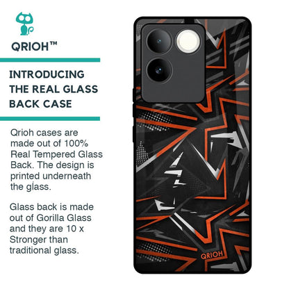 Vector Art Glass Case for iQOO Z7 Pro 5G