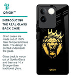 Lion The King Glass Case for iQOO Z7 Pro 5G