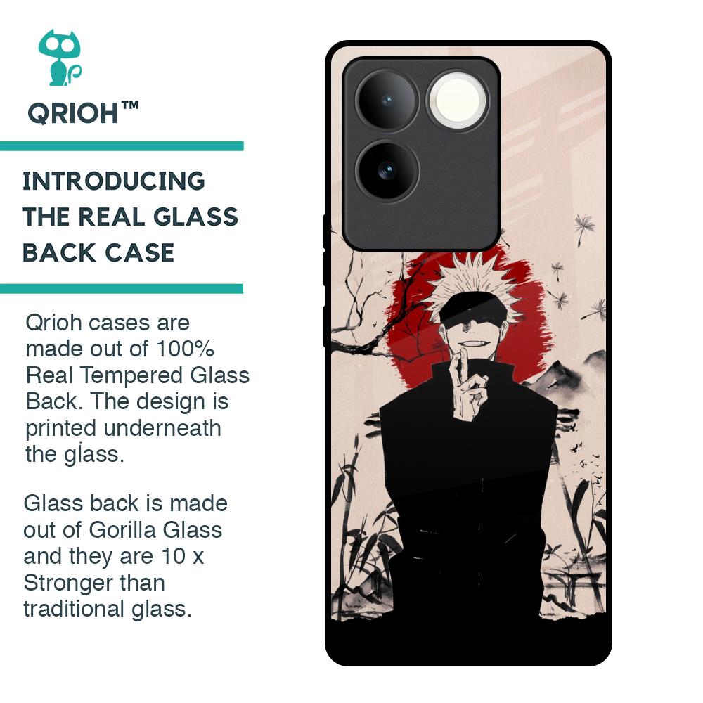 Manga Series Glass Case for iQOO Z7 Pro 5G