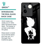 Monochrome Goku Glass Case for iQOO Z7 Pro 5G