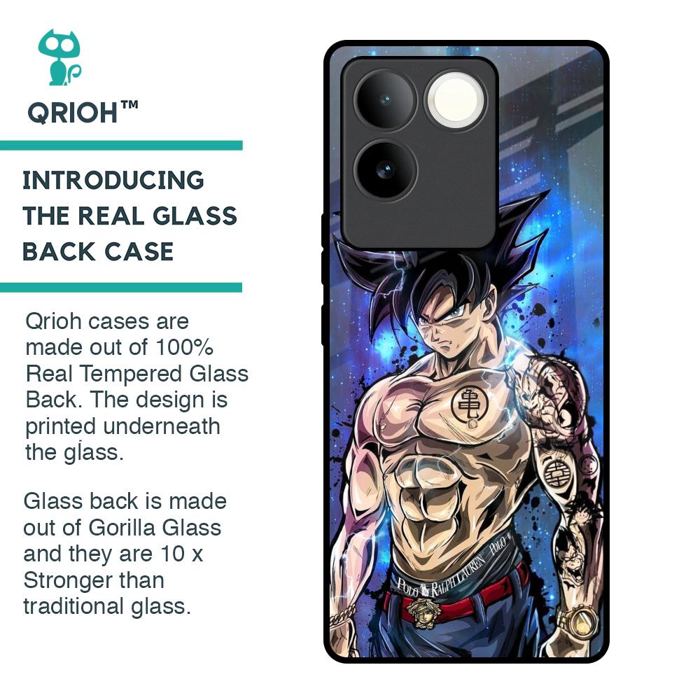 Branded Anime Glass Case for iQOO Z7 Pro 5G