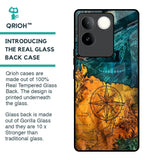 Architecture Map Glass Case for iQOO Z7 Pro 5G