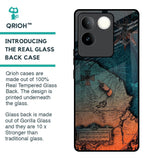 Geographical Map Glass Case for iQOO Z7 Pro 5G