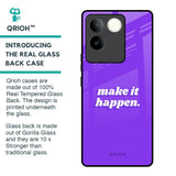 Make it Happen Glass Case for iQOO Z7 Pro 5G