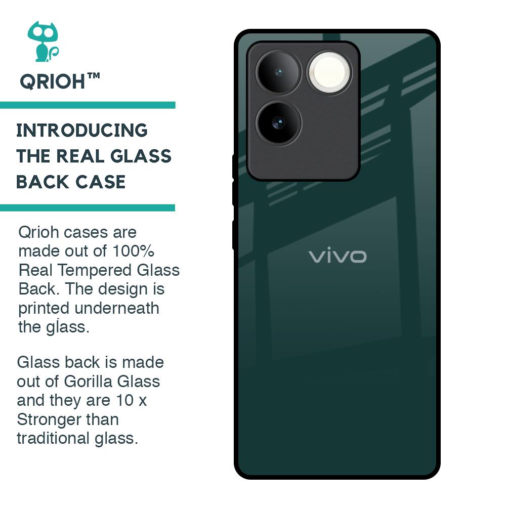 Olive Glass Case for iQOO Z7 Pro 5G