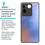 Blue Aura Glass Case for iQOO Z7 Pro 5G