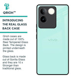 Teal Glass Case for iQOO Z7 Pro 5G