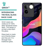 Colorful Fluid Glass Case for iQOO Z7 Pro 5G