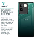 Palm Green Glass Case For iQOO Z7 Pro 5G