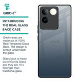 Smokey Grey Color Glass Case For iQOO Z7 Pro 5G