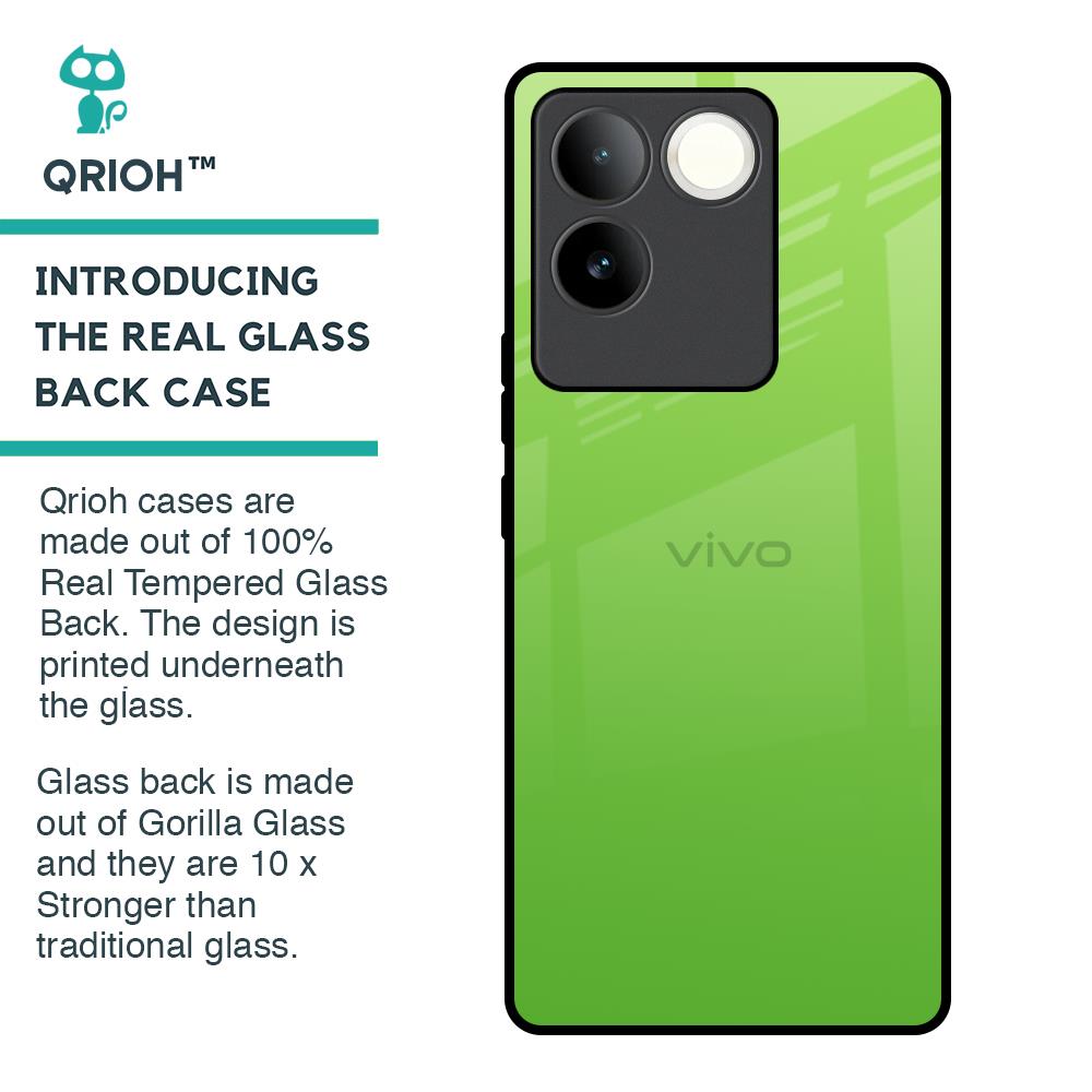 Paradise Green Glass Case For iQOO Z7 Pro 5G