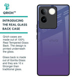 Indigo Pastel Glass Case For iQOO Z7 Pro 5G