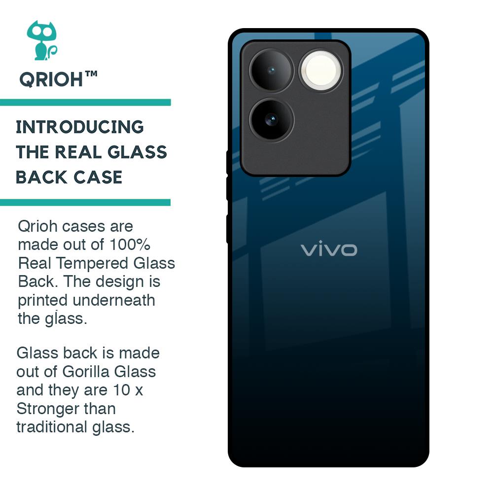 Sailor Blue Glass Case For iQOO Z7 Pro 5G