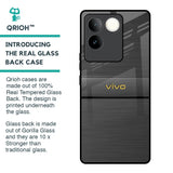 Grey Metallic Glass Case For iQOO Z7 Pro 5G