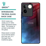 Smokey Watercolor Glass Case for iQOO Z7 Pro 5G