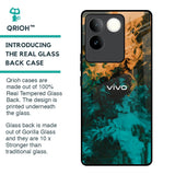 Watercolor Wave Glass Case for iQOO Z7 Pro 5G