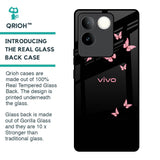 Fly Butterfly Glass Case for iQOO Z7 Pro 5G